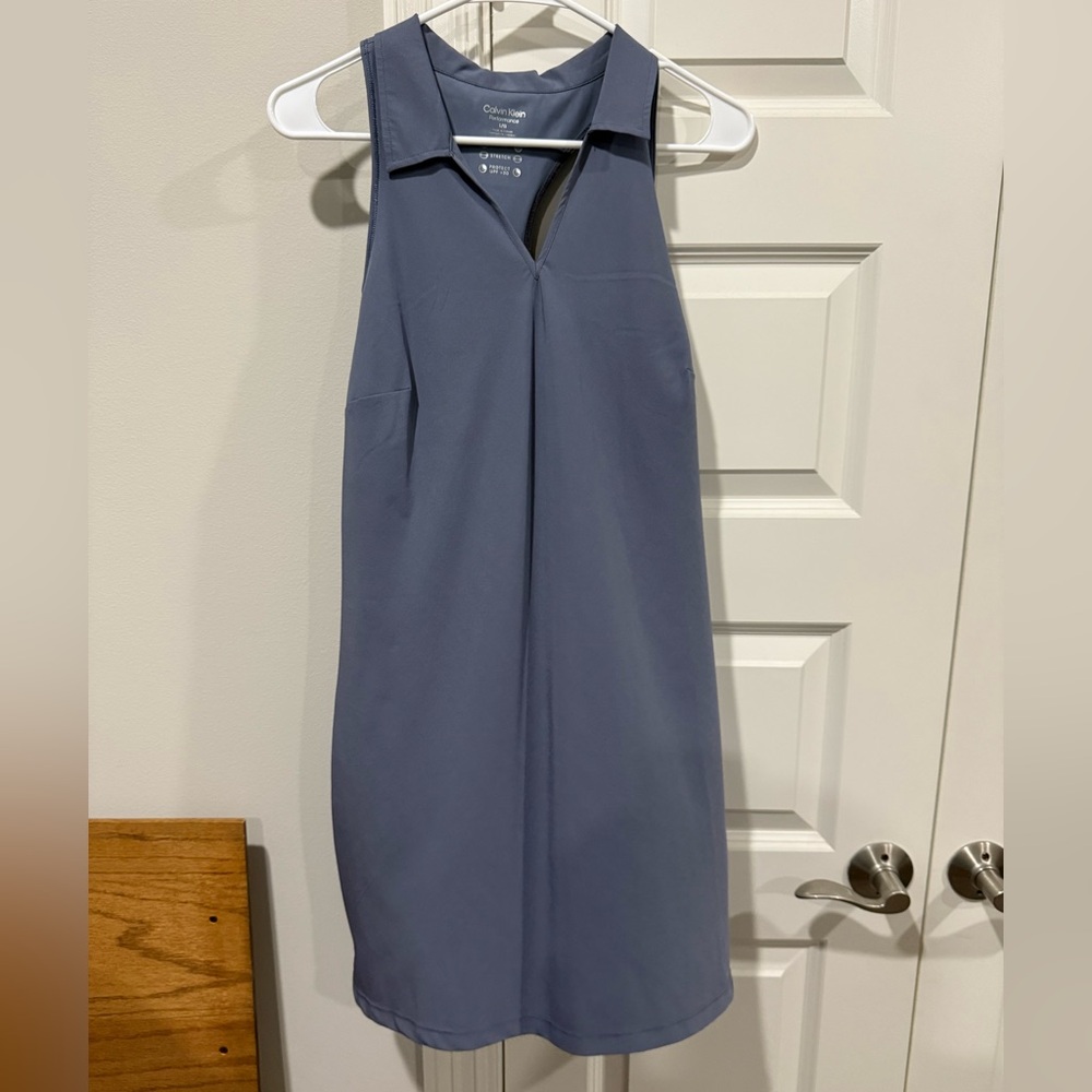 Calvin Klein Women's Gray Tennis Dress